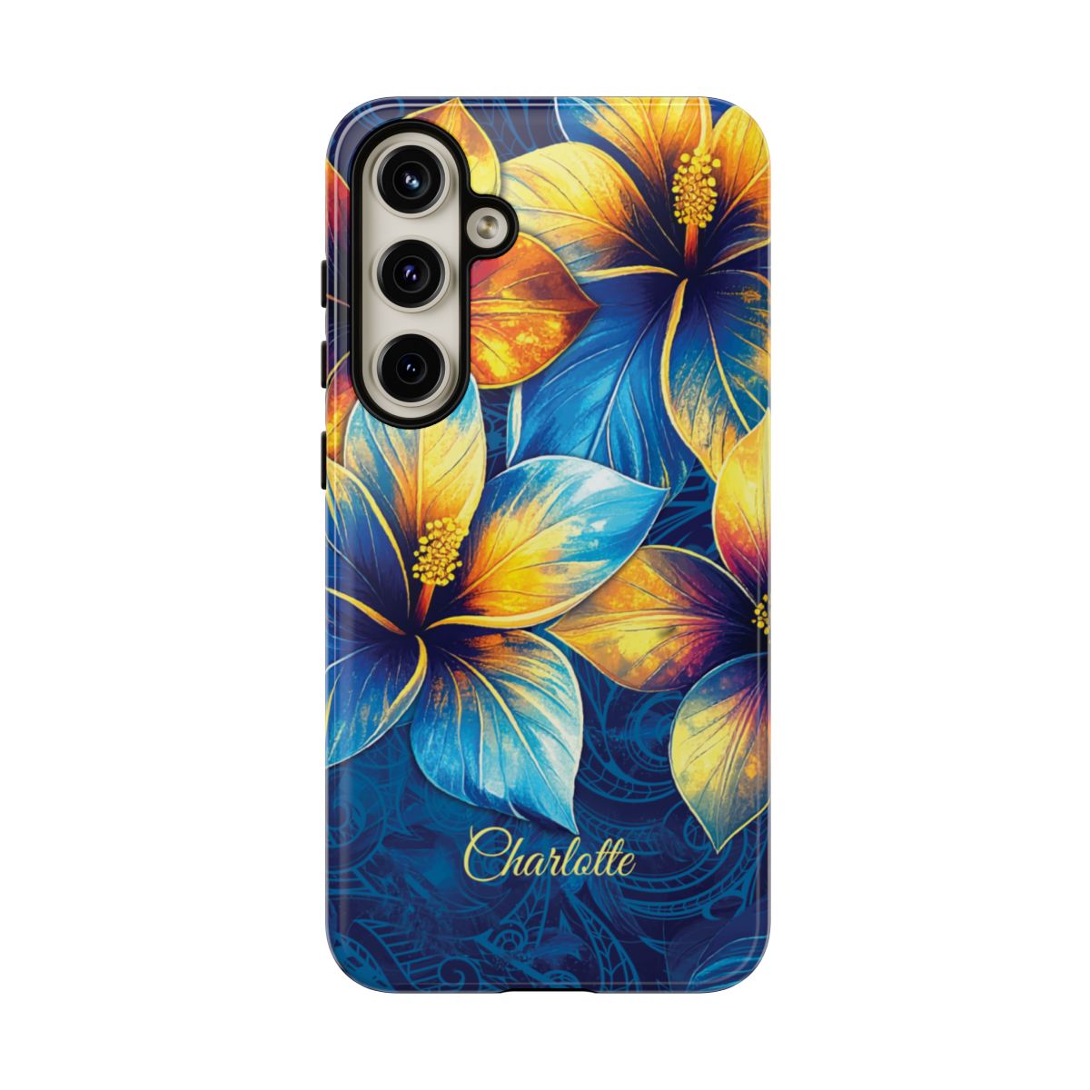 Pua La Personalized Tough Case for Samsung Galaxy Phone Case The Local Banyan Samsung Galaxy S24 Plus Glossy