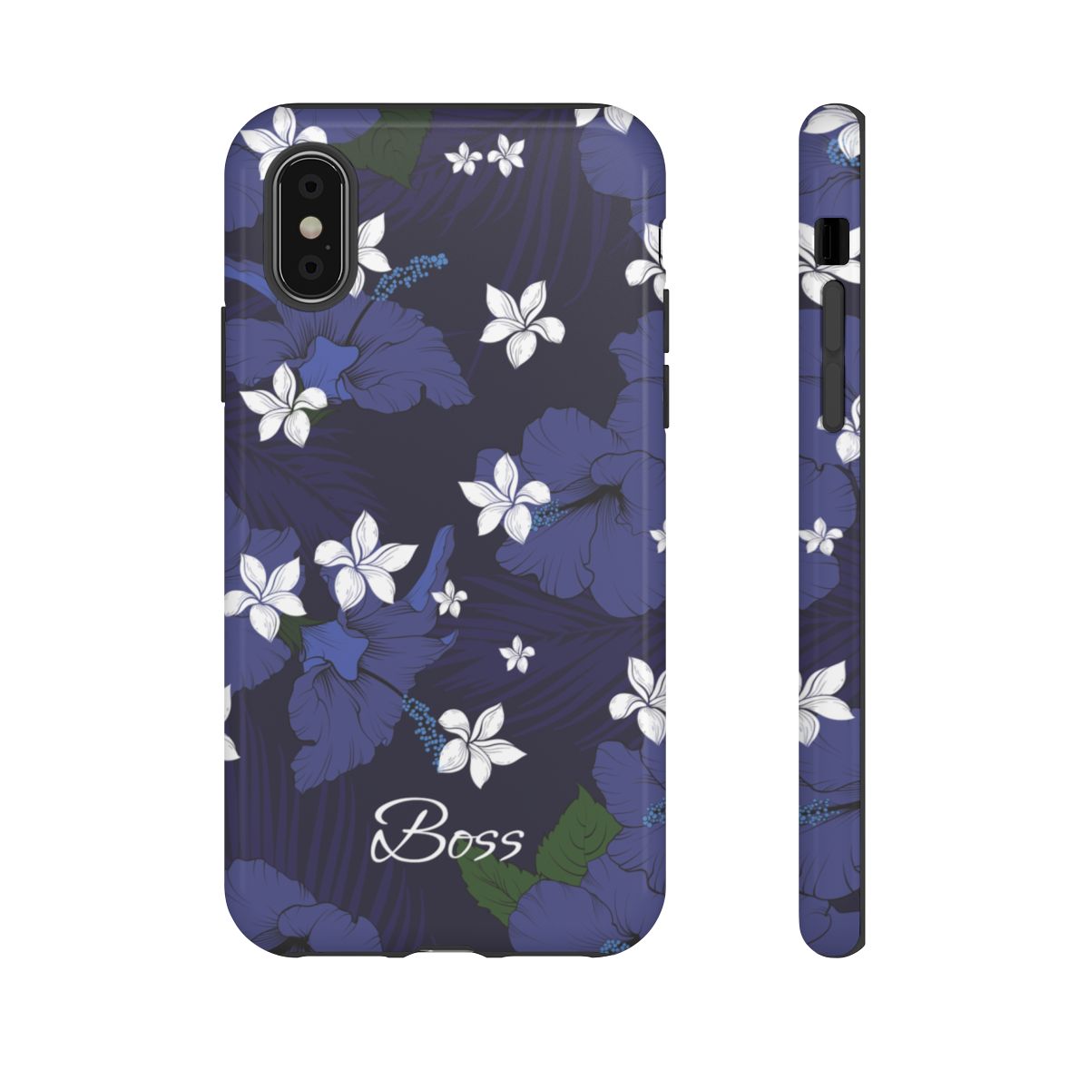 Vintage Blue Personalized Tough Case for iPhone Phone Case The Local Banyan
