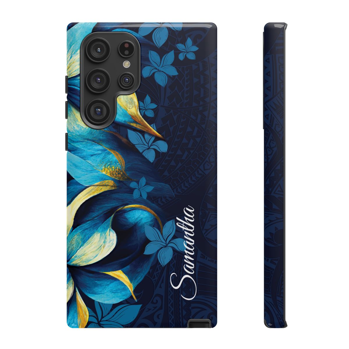 Po Mahina Personalized Tough Case for Samsung Galaxy Phone Case The Local Banyan Samsung Galaxy S22 Ultra Glossy