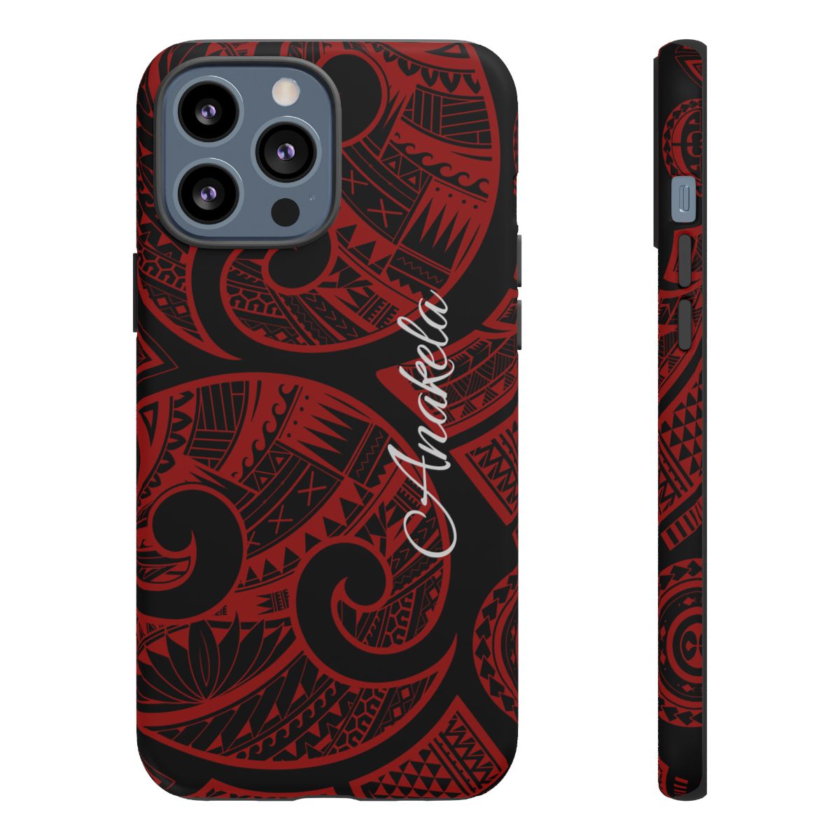 Island Tribal Personalized Tough Case for iPhone Phone Case The Local Banyan iPhone 13 Pro Max Matte