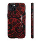 Island Tribal Personalized Tough Case for iPhone Phone Case The Local Banyan iPhone 13 Matte