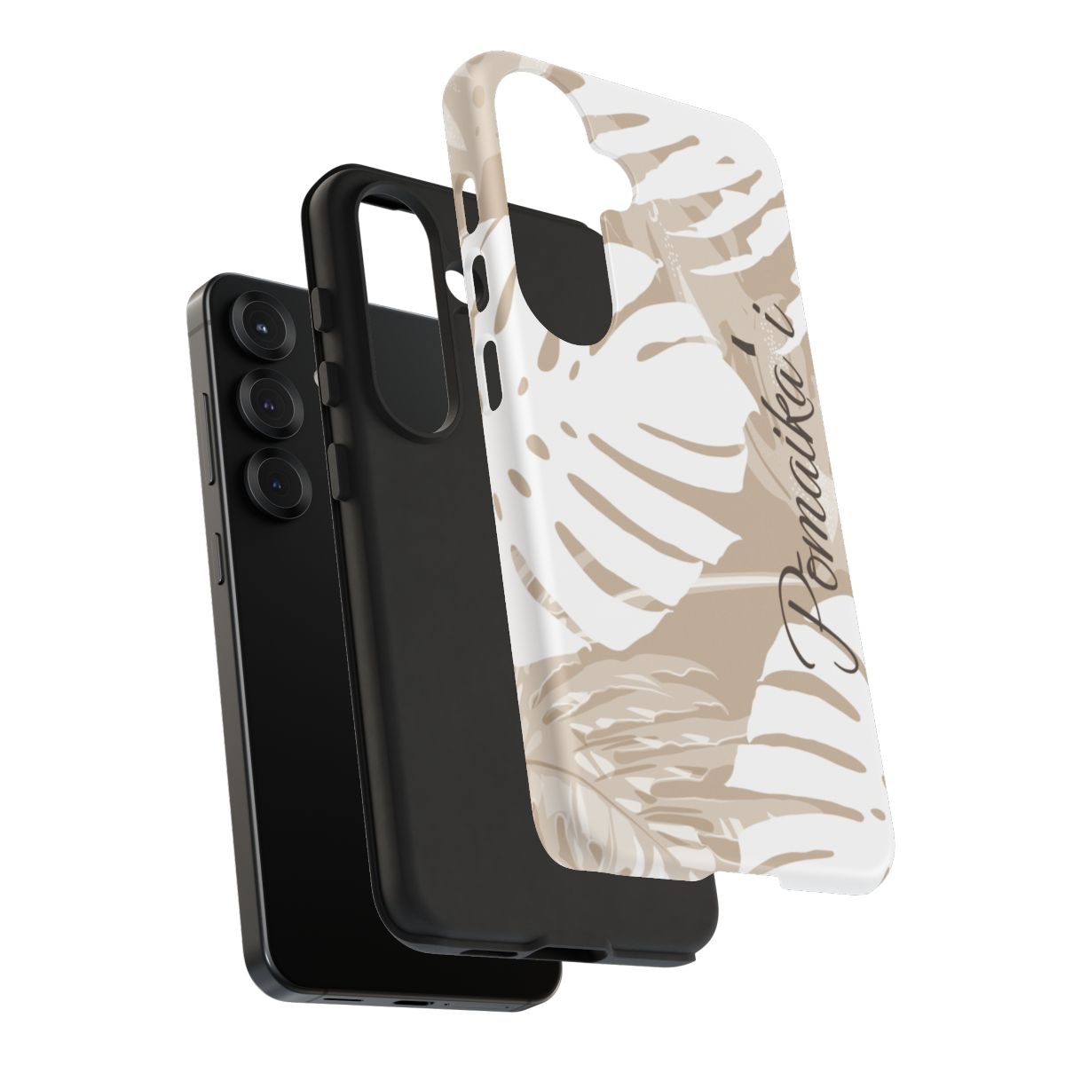 Exotic Monstera Personalized Tough Case for Samsung Galaxy Phone Case The Local Banyan
