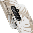 Exotic Monstera Personalized Tough Case for Samsung Galaxy Phone Case The Local Banyan