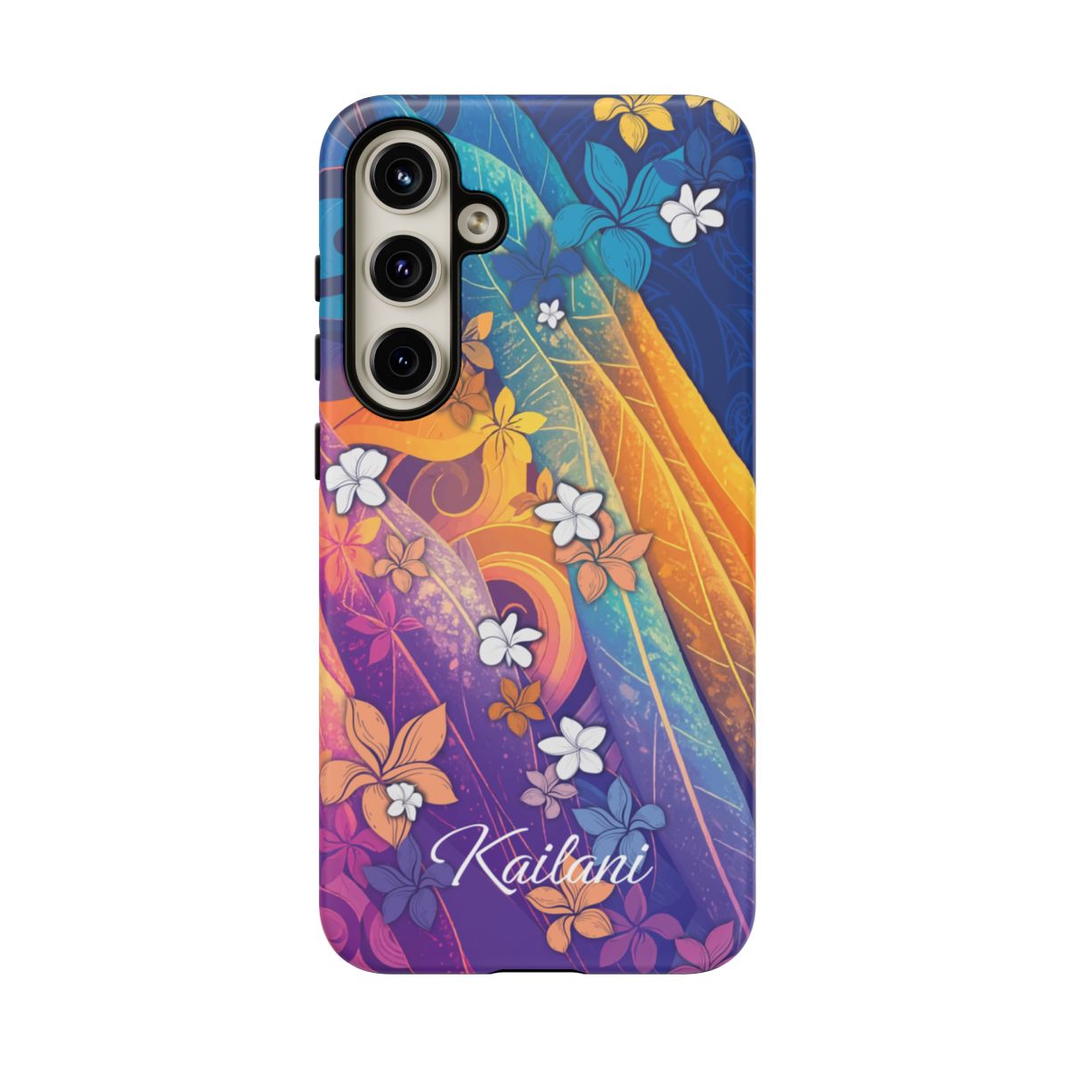 Mauna Sunrise Personalized Tough Case for Samsung Galaxy Phone Case The Local Banyan Samsung Galaxy S24 Plus Matte