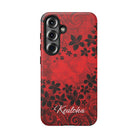 Keahi Pua Personalized Tough Case for Samsung Galaxy Phone Case The Local Banyan Samsung Galaxy S25 Matte