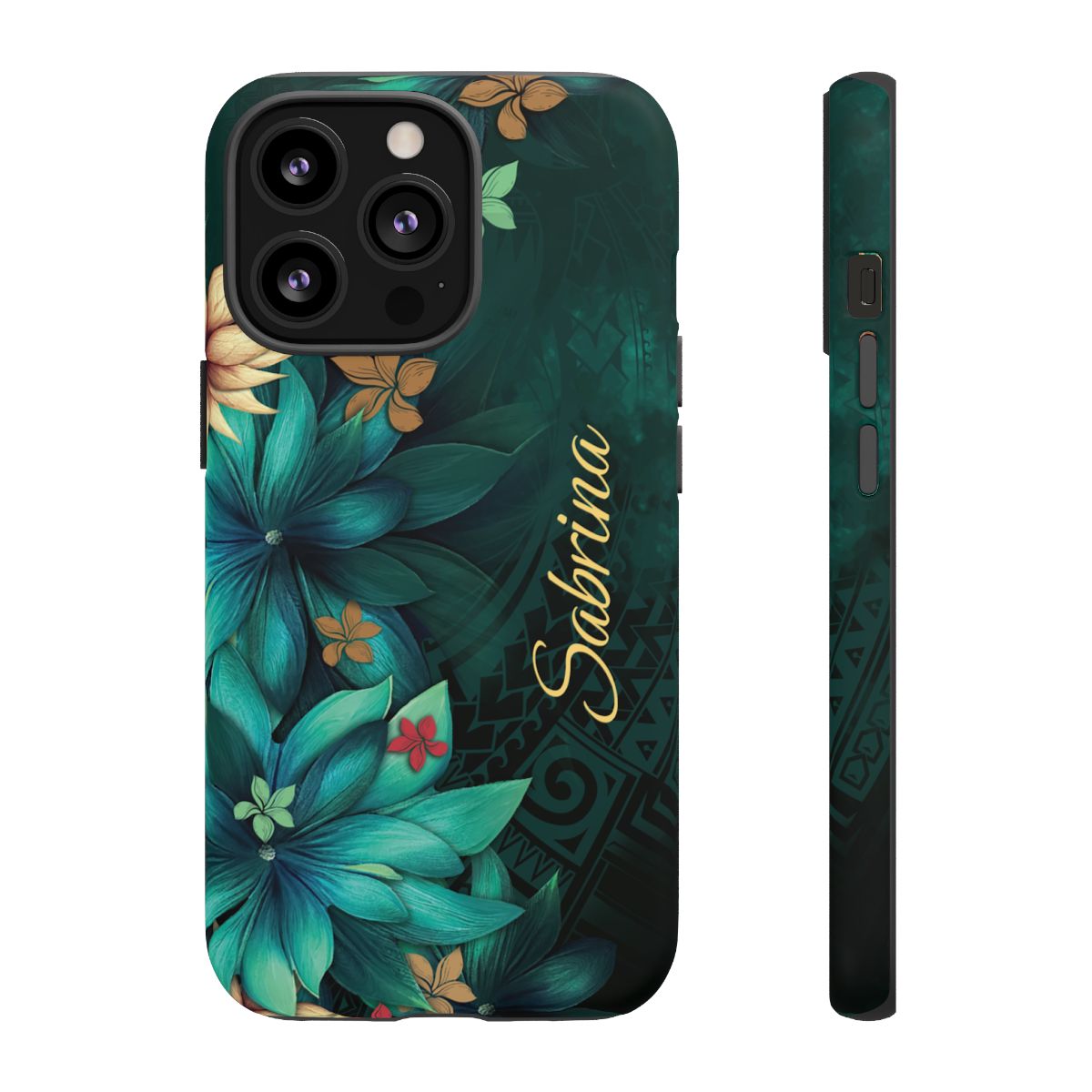 Aloha Whispers Personalized Tough Case for iPhone Phone Case The Local Banyan iPhone 13 Pro Matte