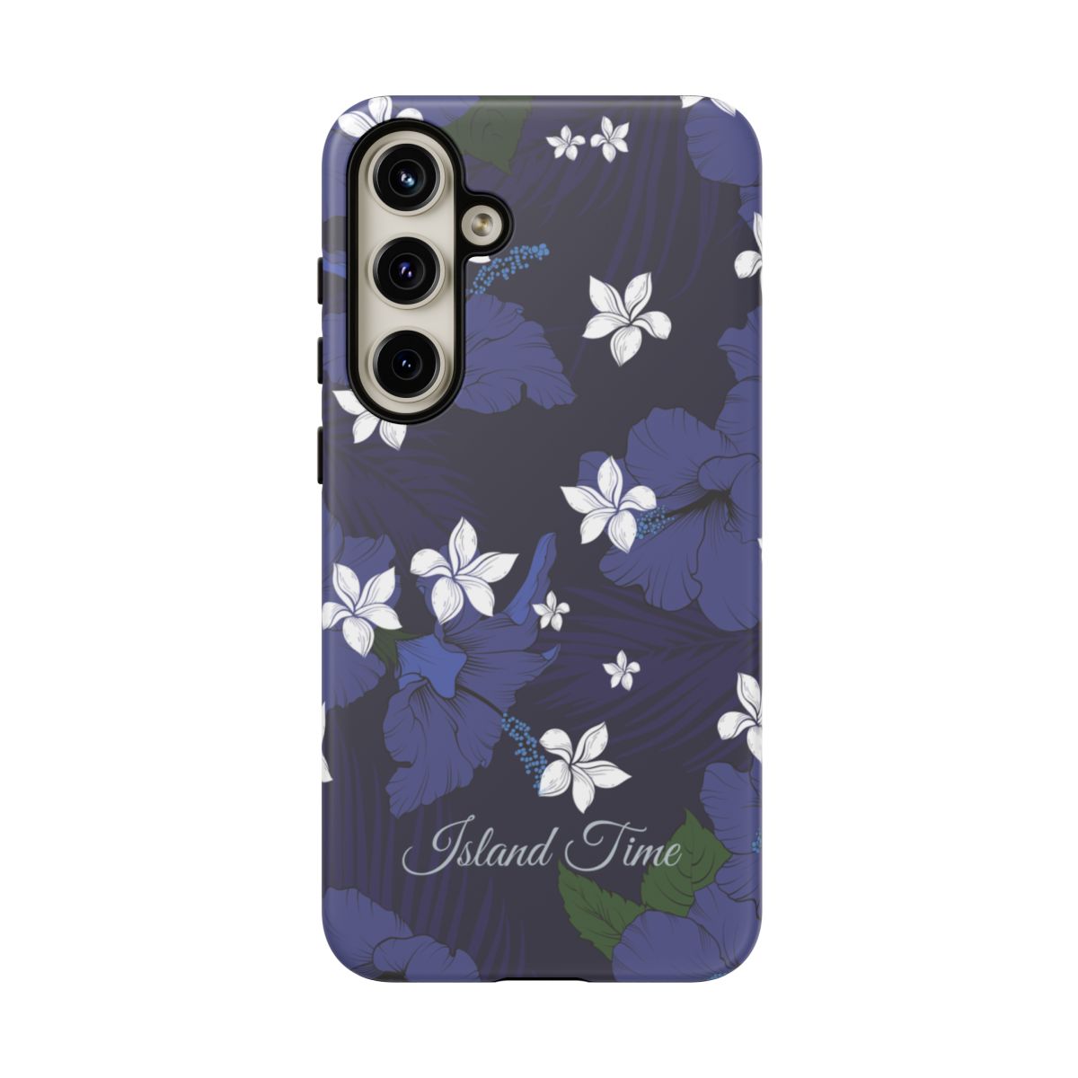 Vintage Blue Personalized Tough Case for Samsung Galaxy Phone Case The Local Banyan Samsung Galaxy S24 Plus Matte