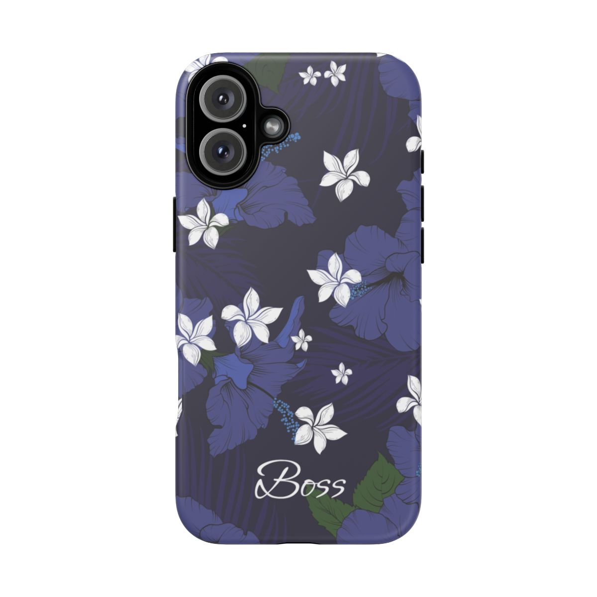 Vintage Blue Personalized Tough Case for iPhone Phone Case The Local Banyan iPhone 16 Plus Matte