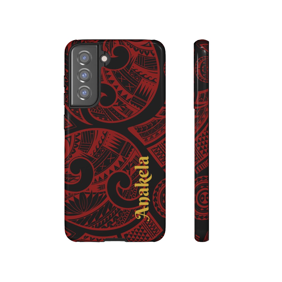 Island Tribal Personalized Tough Case for Samsung Galaxy Phone Case The Local Banyan Samsung Galaxy S21 FE Glossy