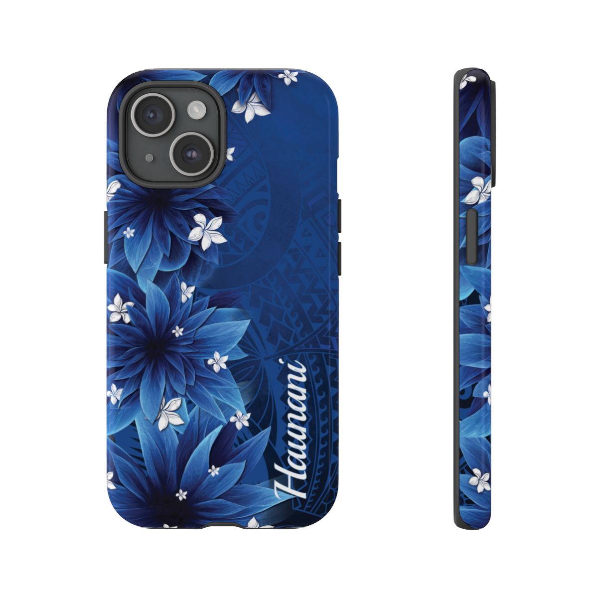 Hoku Pua Personalized Tough Case for iPhone Phone Case The Local Banyan iPhone 15 Glossy