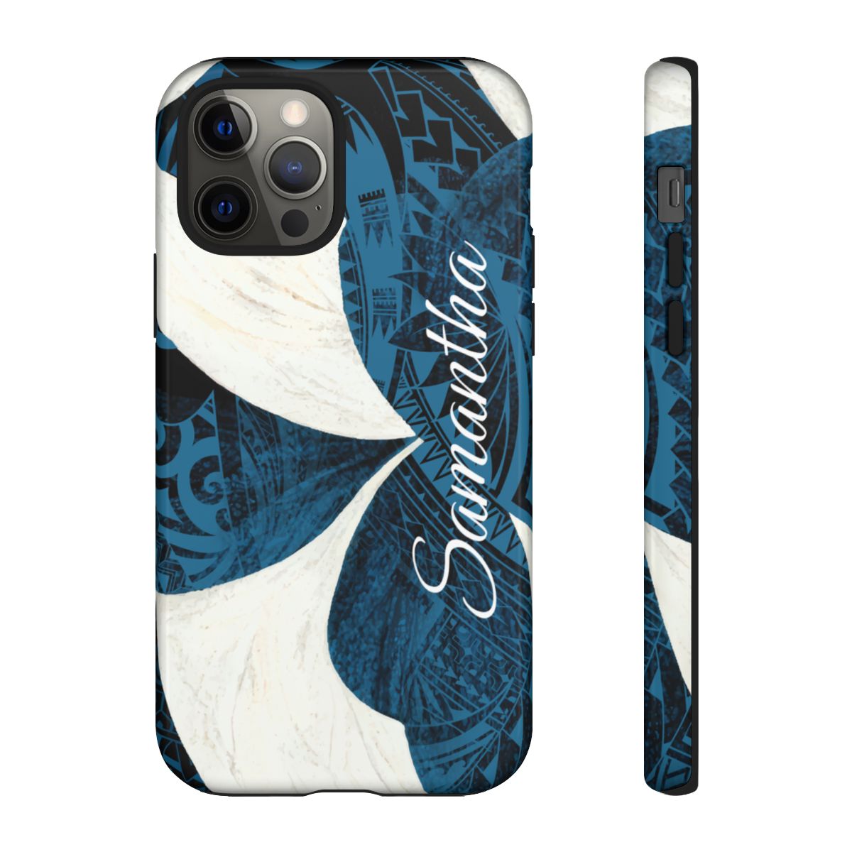 Hana Breeze Personalized Tough Case for iPhone Phone Case The Local Banyan iPhone 12 Pro Glossy