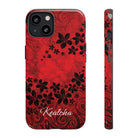 Keahi Pua Personalized Tough Case for iPhone Phone Case The Local Banyan iPhone 13 Glossy