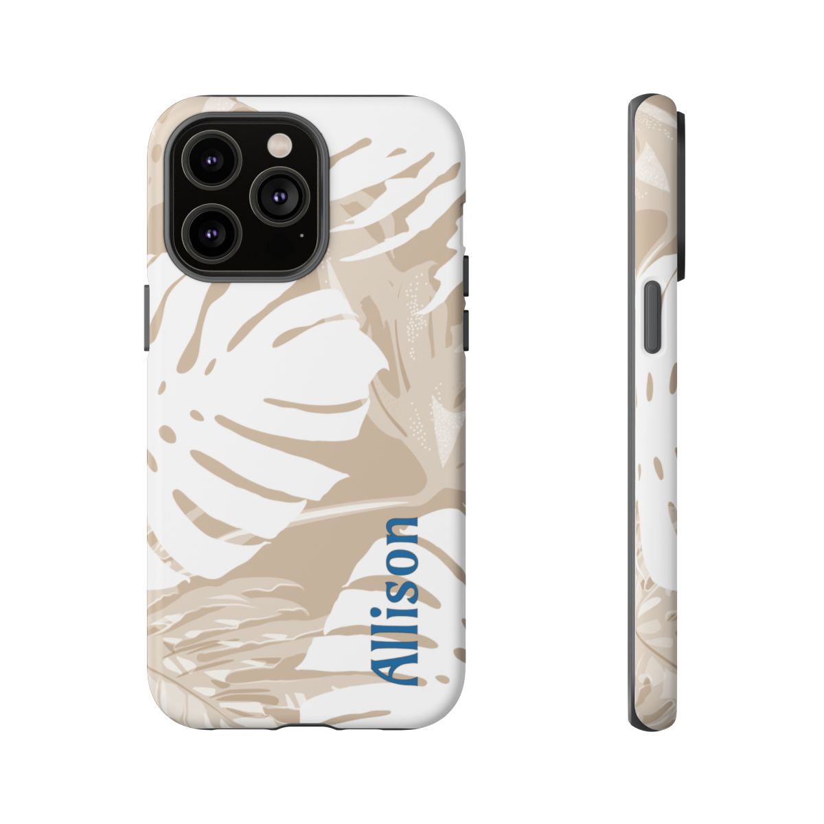 Exotic Monstera Personalized Tough Case for iPhone Phone Case The Local Banyan iPhone 14 Pro Max Matte