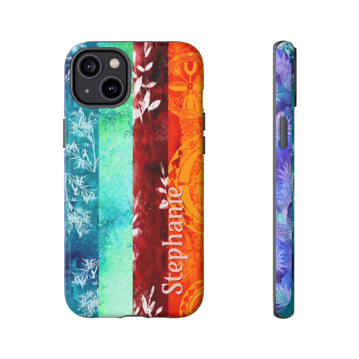 Island Vibes Personalized Tough Case for iPhone Phone Case The Local Banyan iPhone 14 Plus Matte