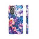 Aloha Wai Personalized Tough Samsung Galaxy Case Side View - Dual Layer Drop Protection Hawaiian Phone Case - The Local Banyan