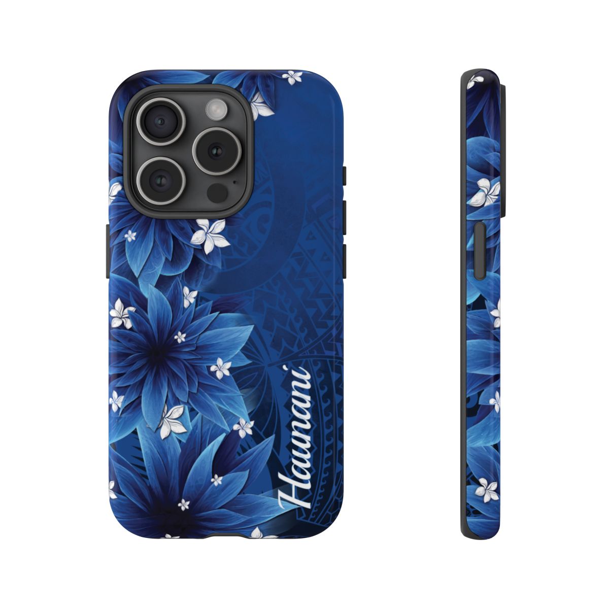 Hoku Pua Personalized Tough Case for iPhone Phone Case The Local Banyan iPhone 15 Pro Glossy