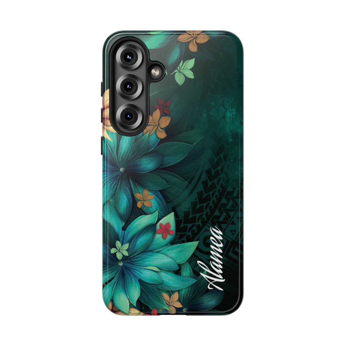 Aloha Whispers Personalized Tough Case for Samsung Galaxy Phone Case The Local Banyan Samsung Galaxy S25 Plus Glossy