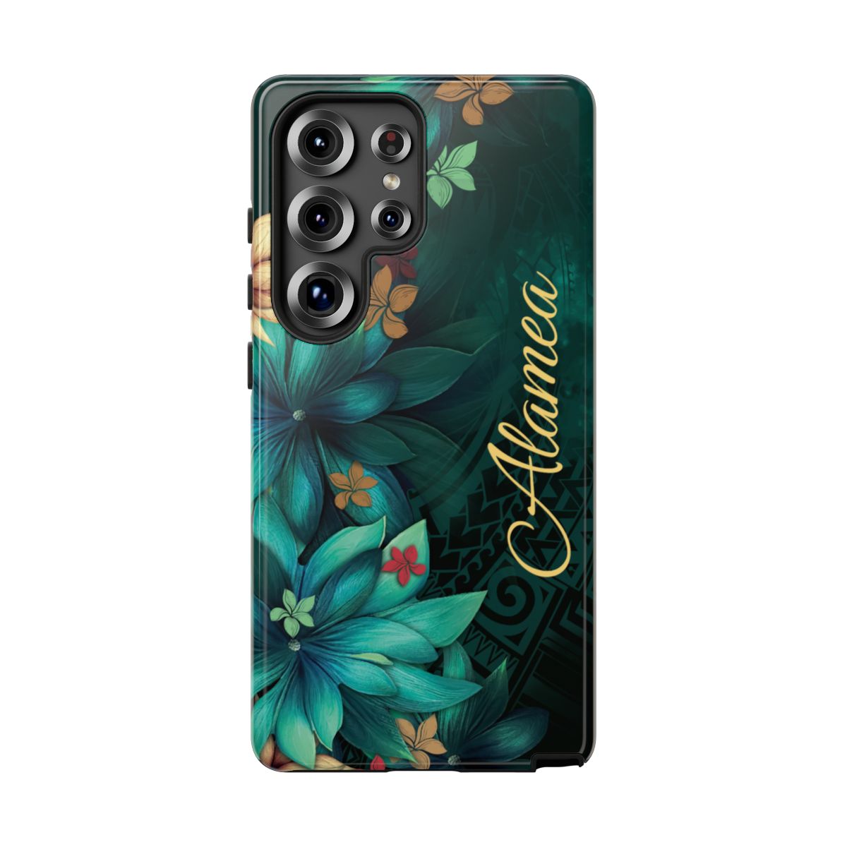 Aloha Whispers Personalized Tough Case for Samsung Galaxy Phone Case The Local Banyan Samsung Galaxy S25 Ultra Glossy