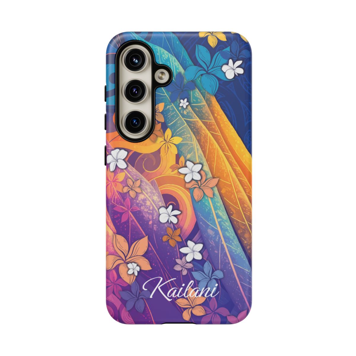 Mauna Sunrise Personalized Tough Case for Samsung Galaxy Phone Case The Local Banyan Samsung Galaxy S24 Matte