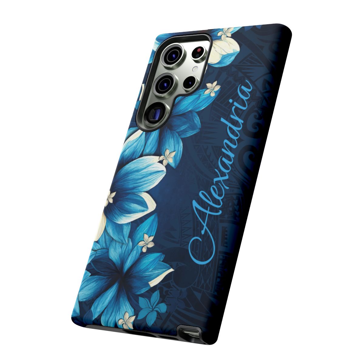 Leilani Nights Personalized Tough Case for Samsung Galaxy - Script Font Phone Case The Local Banyan