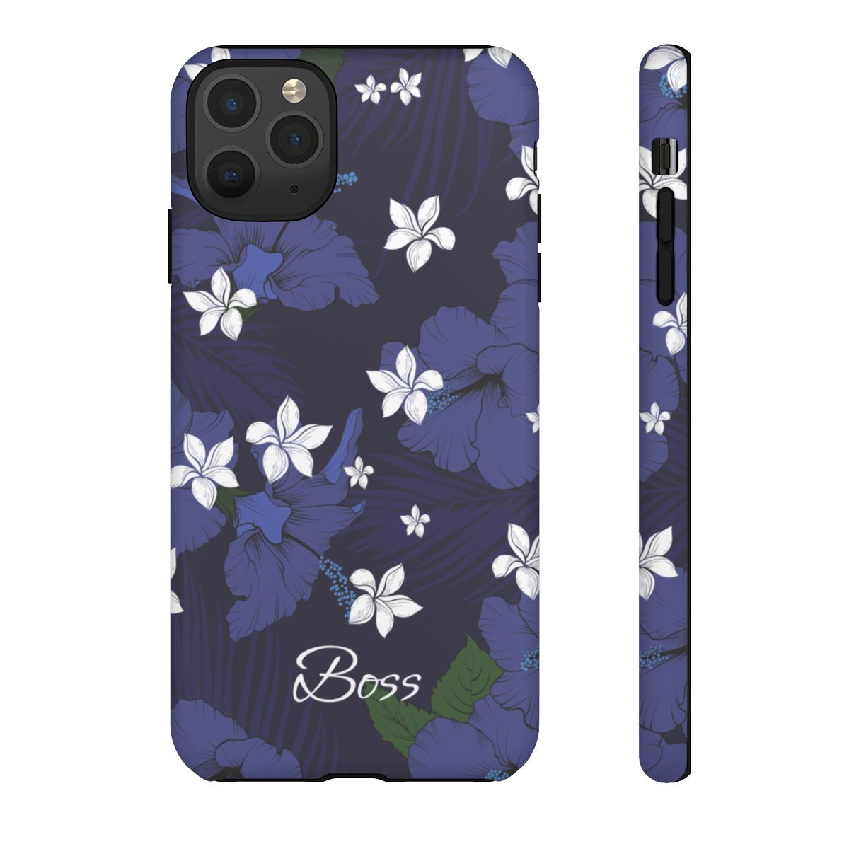 Vintage Blue Personalized Tough Case for iPhone Phone Case The Local Banyan iPhone 11 Pro Max Matte