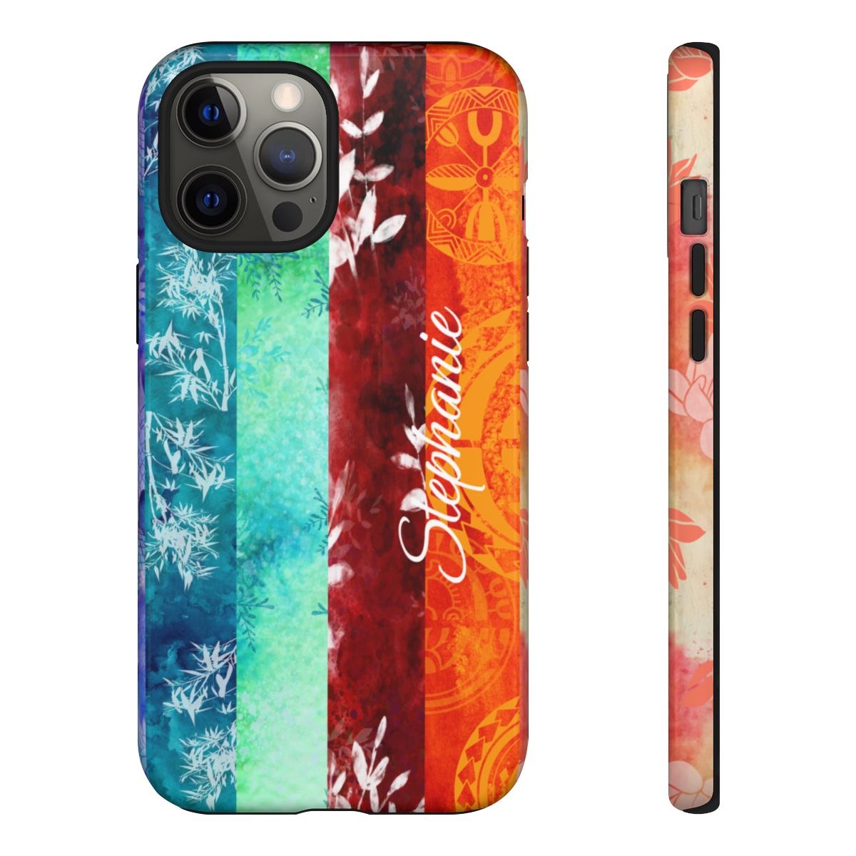 Island Vibes Personalized Tough Case for iPhone Phone Case The Local Banyan iPhone 12 Pro Max Glossy