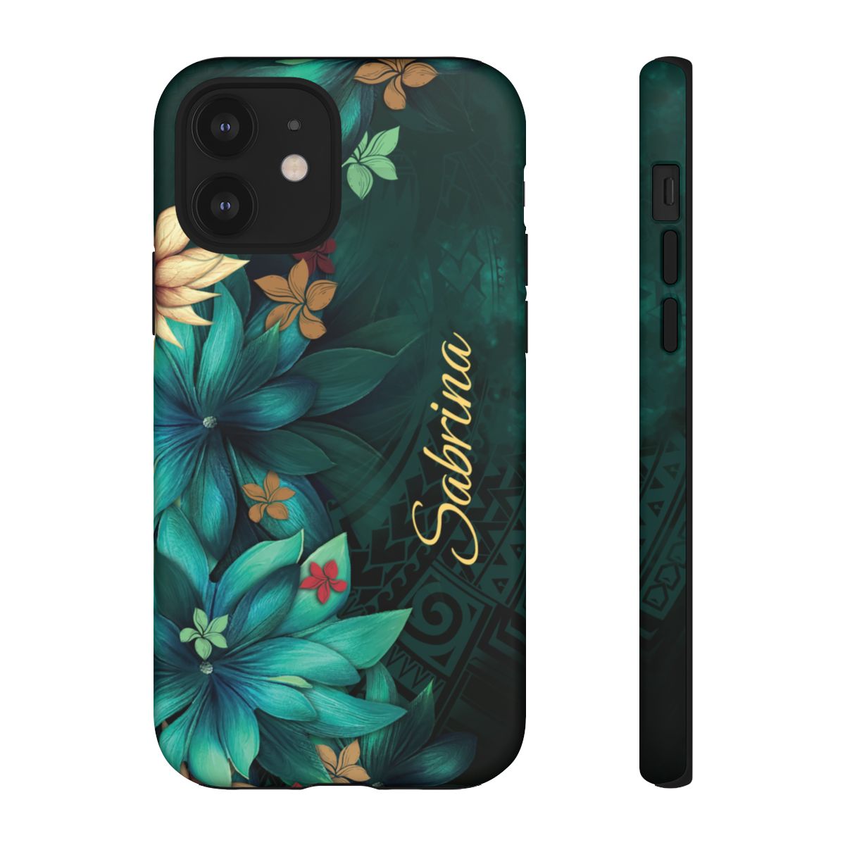 Aloha Whispers Personalized Tough Case for iPhone Phone Case The Local Banyan iPhone 12 Matte