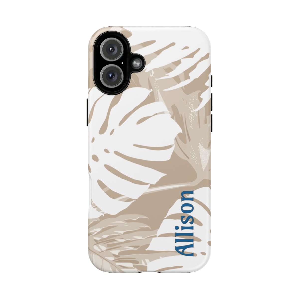 Exotic Monstera Personalized Tough Case for iPhone Phone Case The Local Banyan iPhone 16 Plus Matte