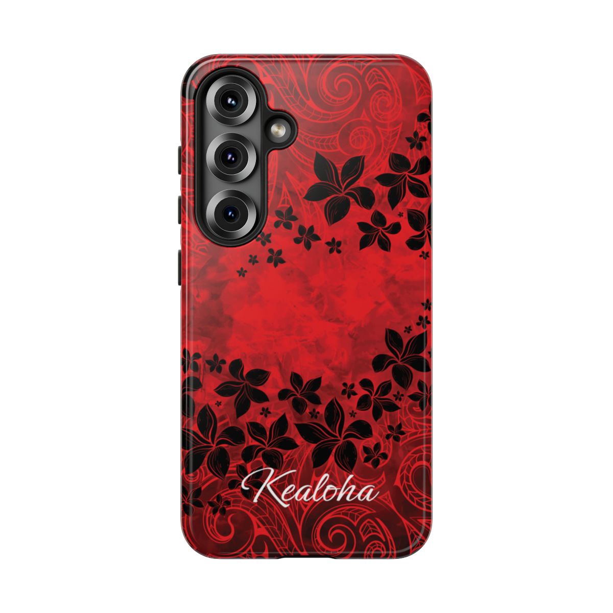 Keahi Pua Personalized Tough Case for Samsung Galaxy Phone Case The Local Banyan Samsung Galaxy S25 Glossy