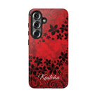 Keahi Pua Personalized Tough Case for Samsung Galaxy Phone Case The Local Banyan Samsung Galaxy S25 Glossy