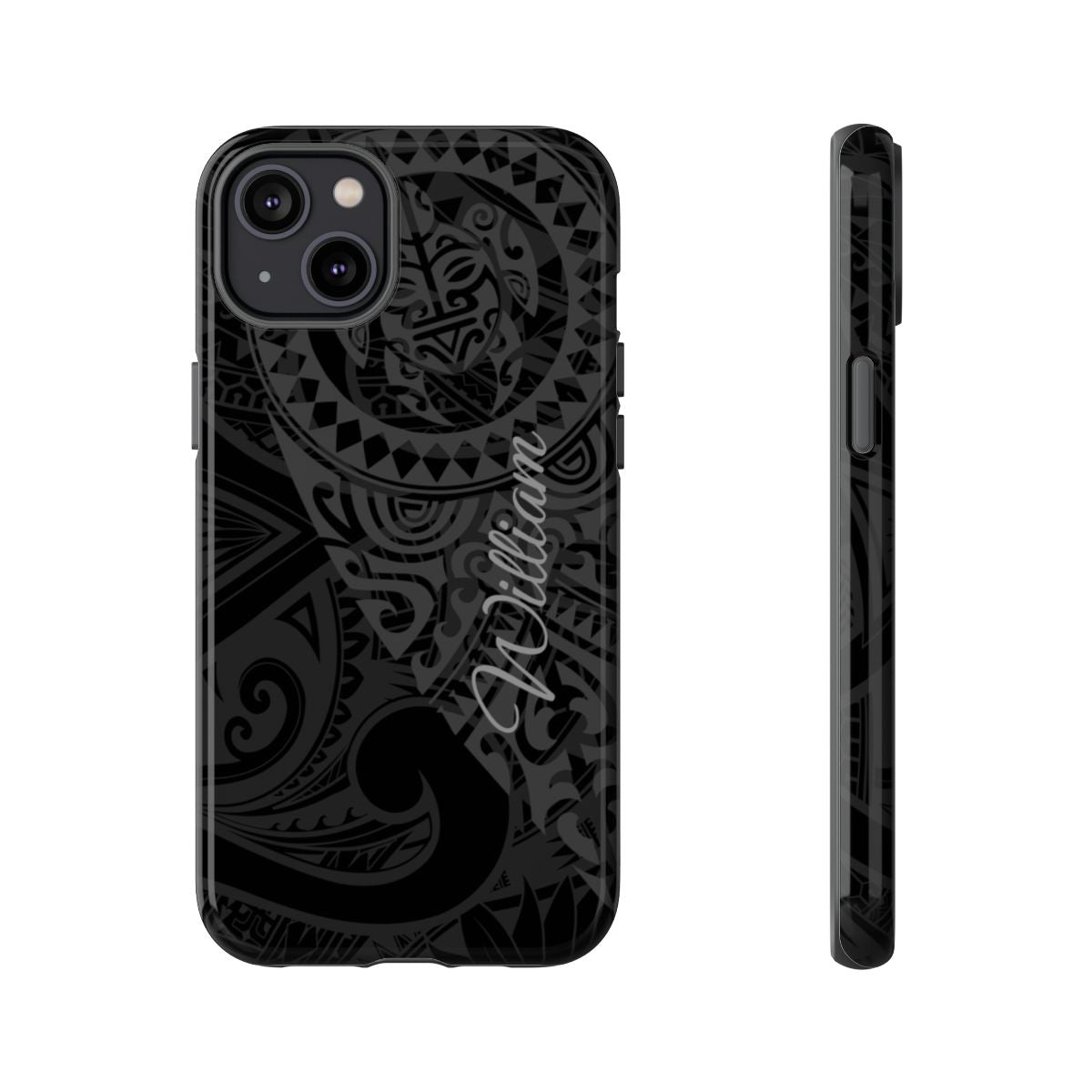 Tribal Guardian Personalized Tough Case for iphone Phone Case The Local Banyan iPhone 14 Plus Glossy