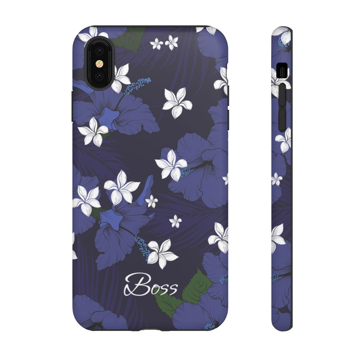 Vintage Blue Personalized Tough Case for iPhone Phone Case The Local Banyan