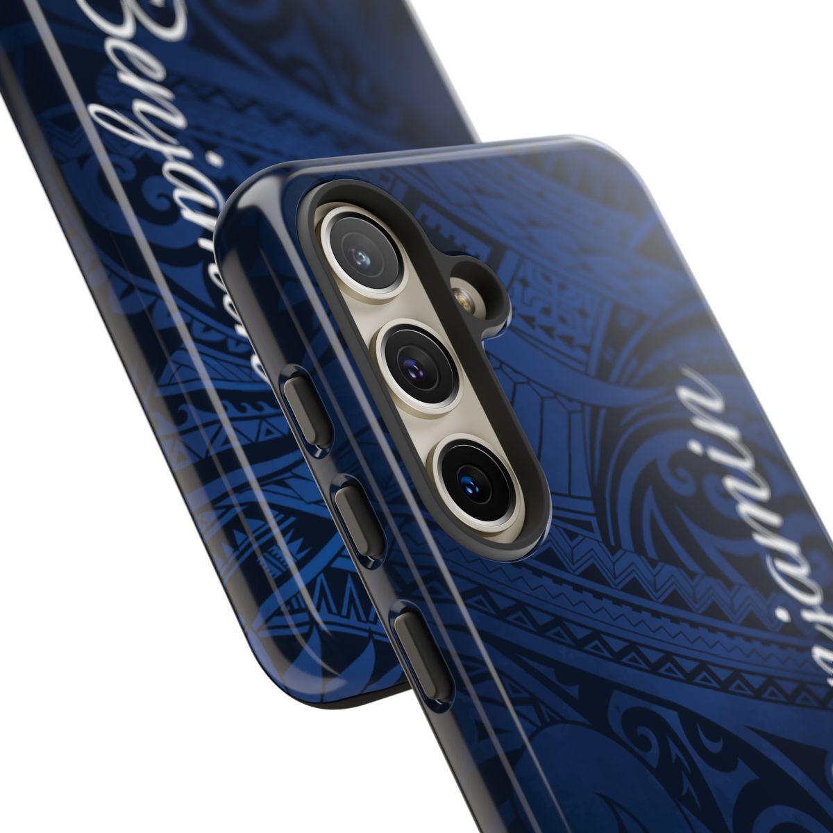 Midnight Essence Personalized Tough Case for Samsung Galaxy - Script Font Phone Case The Local Banyan