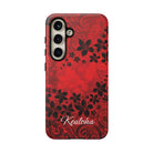 Keahi Pua Personalized Tough Case for Samsung Galaxy Phone Case The Local Banyan Samsung Galaxy S24 Matte