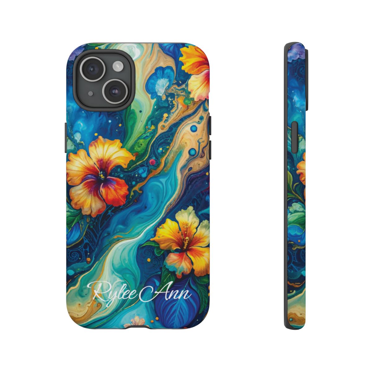 Aloalo Drift Personalized Tough Case for iPhone Phone Case The Local Banyan iPhone 15 Plus Matte