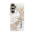 Exotic Monstera Personalized Tough Case for Samsung Galaxy Phone Case The Local Banyan Samsung Galaxy S24 Plus Matte
