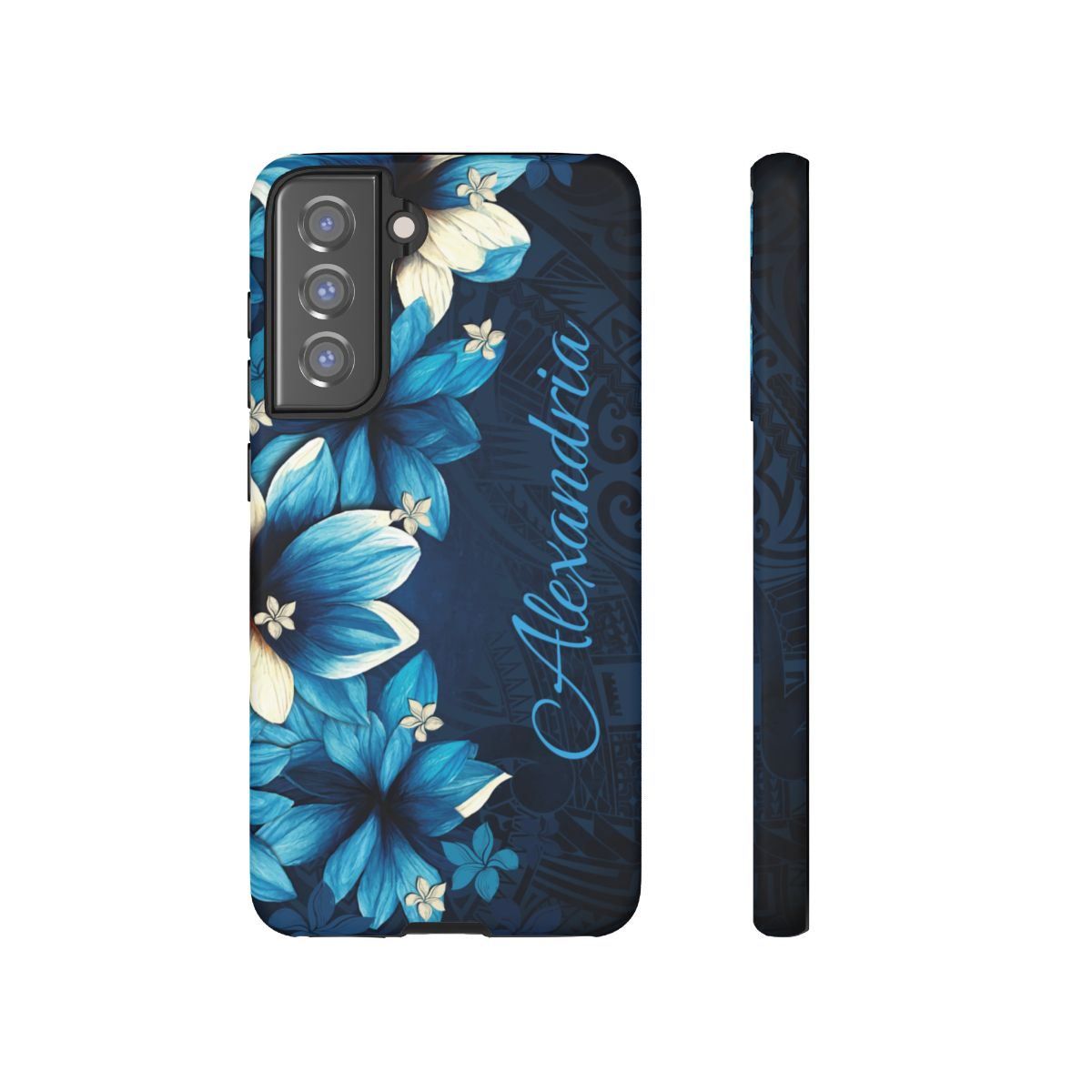 Leilani Nights Personalized Tough Case for Samsung Galaxy - Script Font Phone Case The Local Banyan Samsung Galaxy S21 FE Matte