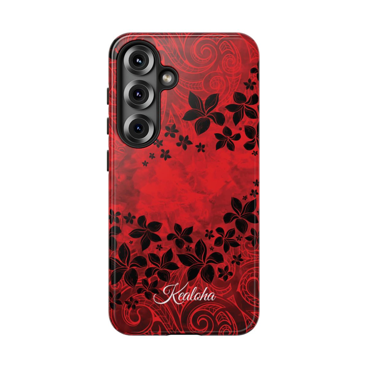 Keahi Pua Personalized Tough Case for Samsung Galaxy Phone Case The Local Banyan Samsung Galaxy S25 Glossy