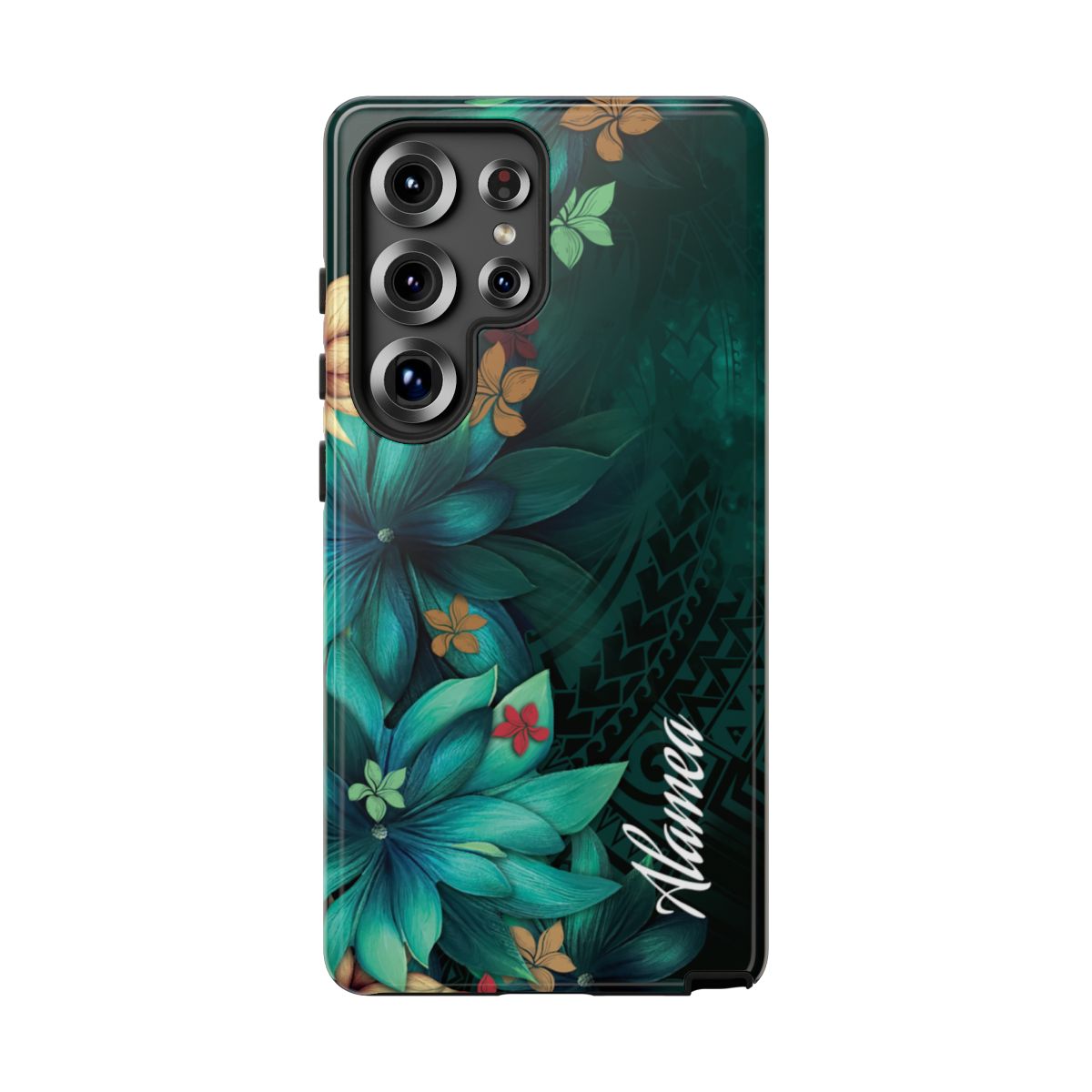 Aloha Whispers Personalized Tough Case for Samsung Galaxy Phone Case The Local Banyan Samsung Galaxy S25 Ultra Glossy