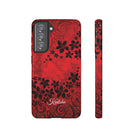 Keahi Pua Personalized Tough Case for Samsung Galaxy Phone Case The Local Banyan Samsung Galaxy S21 FE Glossy