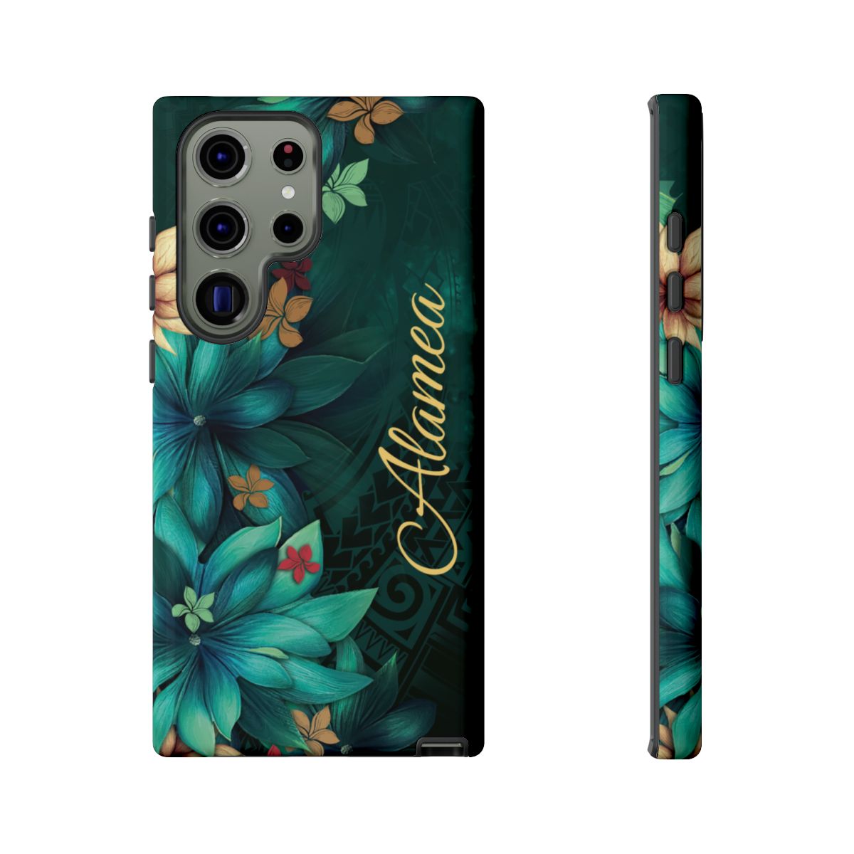 Aloha Whispers Personalized Tough Case for Samsung Galaxy Phone Case The Local Banyan Samsung Galaxy S23 Ultra Glossy