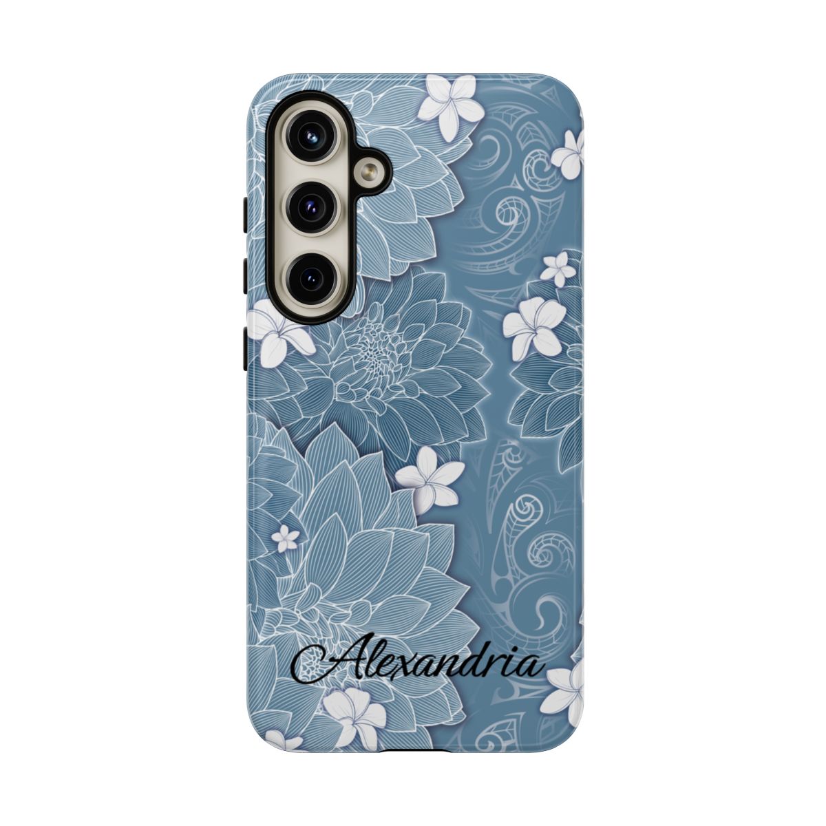 Pua Lani Personalized Tough Case for Samsung Galaxy Phone Case The Local Banyan Samsung Galaxy S24 Plus Glossy