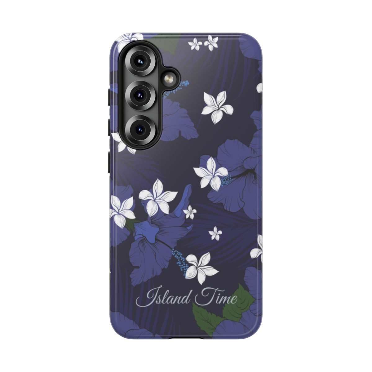 Vintage Blue Personalized Tough Case for Samsung Galaxy Phone Case The Local Banyan Samsung Galaxy S25 Glossy