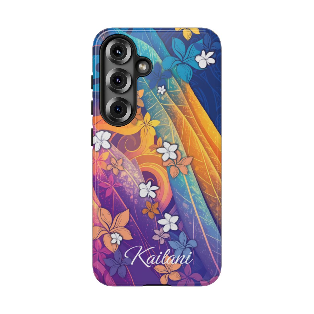 Mauna Sunrise Personalized Tough Case for Samsung Galaxy Phone Case The Local Banyan Samsung Galaxy S25 Glossy