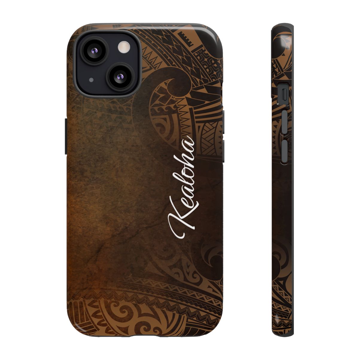 Aloha Aina Personalized Tough Case for iPhone Phone Case The Local Banyan iPhone 13 Glossy