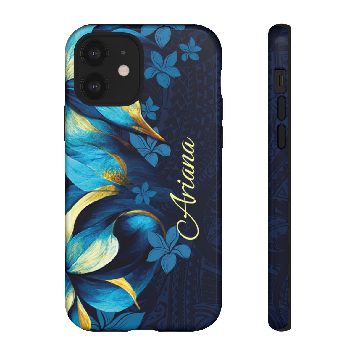 Pō Mahina Personalized Tough Case for iPhone Phone Case The Local Banyan iPhone 12 Glossy