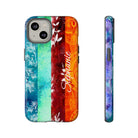 Island Vibes Personalized Tough Case for iPhone Phone Case The Local Banyan iPhone 14 Glossy