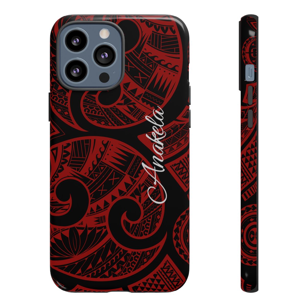 Island Tribal Personalized Tough Case for iPhone Phone Case The Local Banyan iPhone 13 Pro Max Glossy