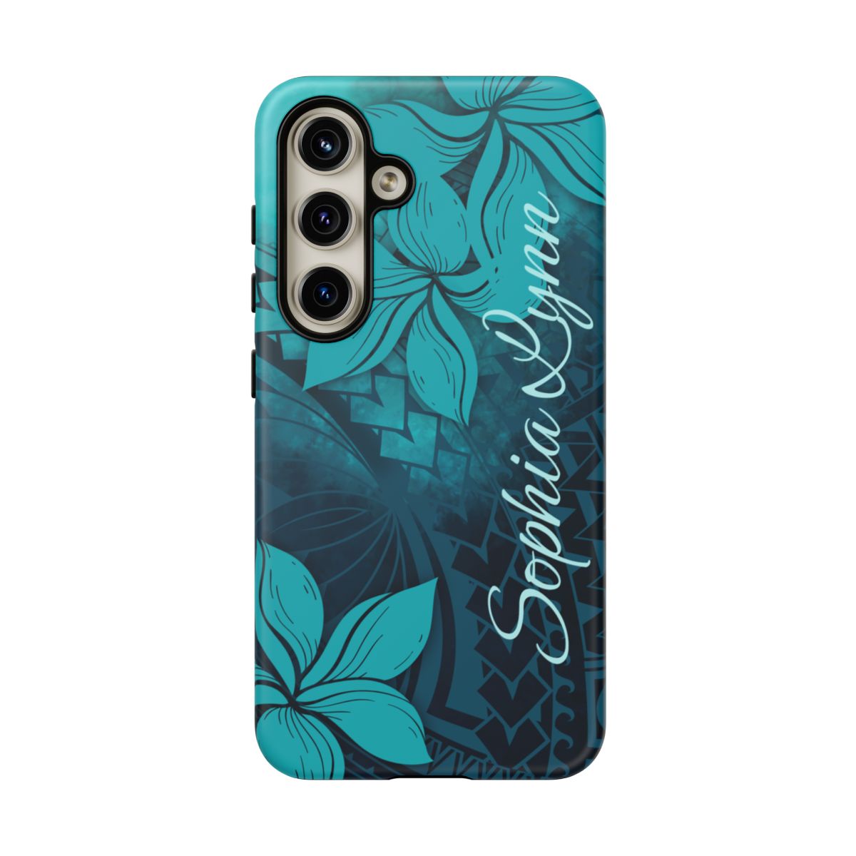Moana Bloom Personalized Tough Case for Samsung Galaxy Samsung Phone Case The Local Banyan Samsung Galaxy S24 Matte