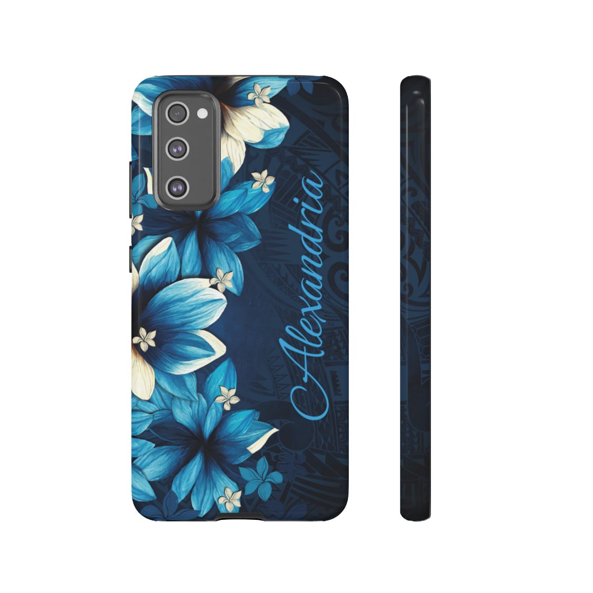Leilani Nights Personalized Tough Case for Samsung Galaxy - Script Font Phone Case The Local Banyan Samsung Galaxy S20 FE Glossy